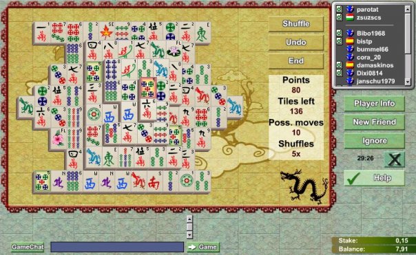 Détails : Jouer au mahjong en ligne