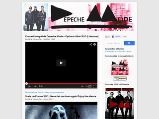 Détails : Depeche Mode Clips