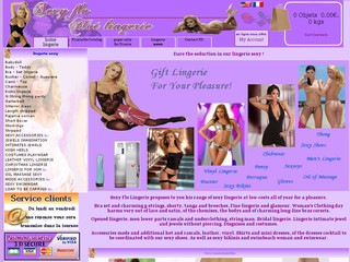 Détails : Lingerie sexy - Boutique en ligne lingerie féminine sexy, lingerie masculine