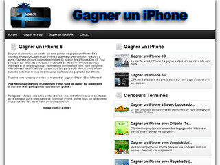 Détails : Gagner un iPhone