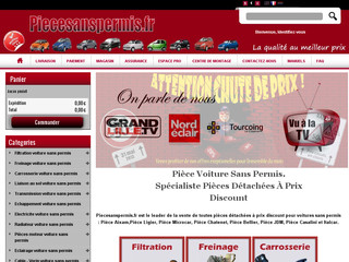 Vente de pièces détachées pour voiture sans permis