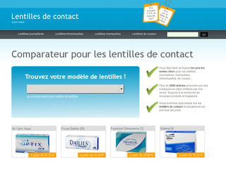 Lentilles à prix malin