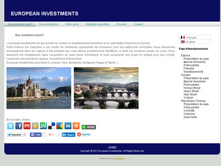 Détails : European Investments
