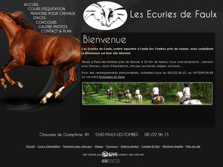 Détails : Centre équestre Faulx les Tombes Namur