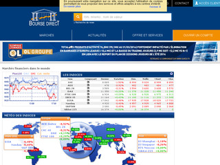 Détails : Bourse direct : cotations en direct