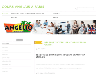 Détails : Cours anglais