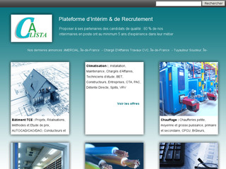 Détails : Calista-rh - emploi climatisation paris