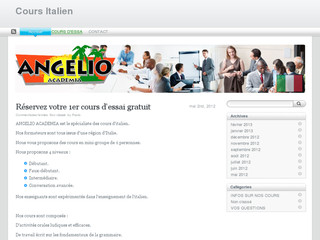 Détails : Cours italien