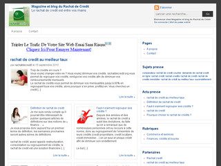 Détails : Blog rachat de crédit