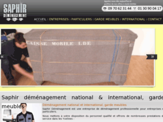 Détails : Déménagement en France Aubergenville - Saphir Déménagement