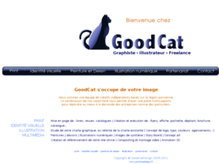 Graphiste illustrateur freelance : Goodcat