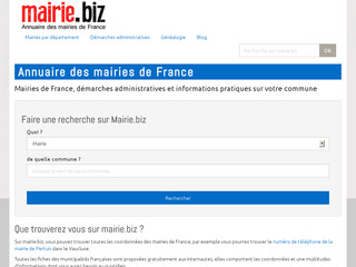 Détails : Mairies 