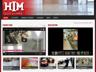 Him floor : Peinture industrielle revêtements