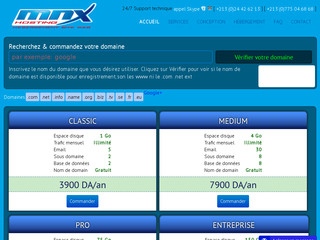 Détails : Hébergement web Algerie