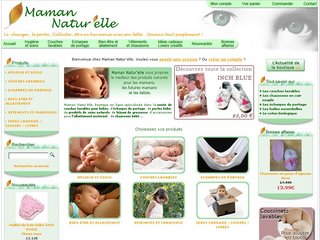 Détails : Maman Natur'elle : Produits naturels pour bébés