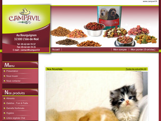 Détails : Alimentation pour chien, chat et rongeur