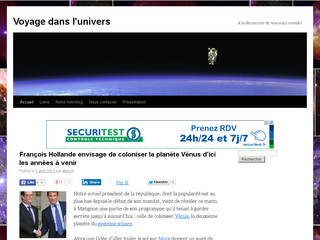 Détails : Voyage dans l'univers
