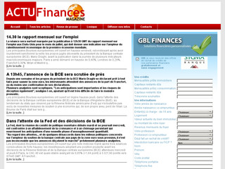 Détails : Actualité financiere